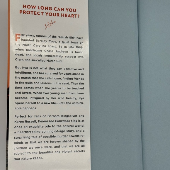 Where the Crawdads Sing by Delia Owen’s - Hardcover - Picture 3 of 4